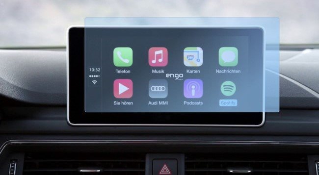 Audi A5 Multimedya Uyumlu Ekran Koruyucu Nano 10.1 inç 