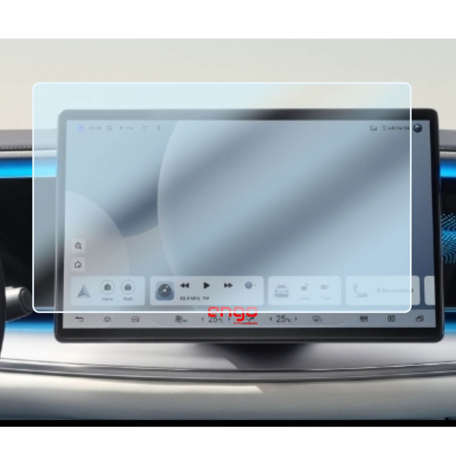 BYD Sealion 7 15.6 inç Ekran Koruyucu Multimedya 9H Nano