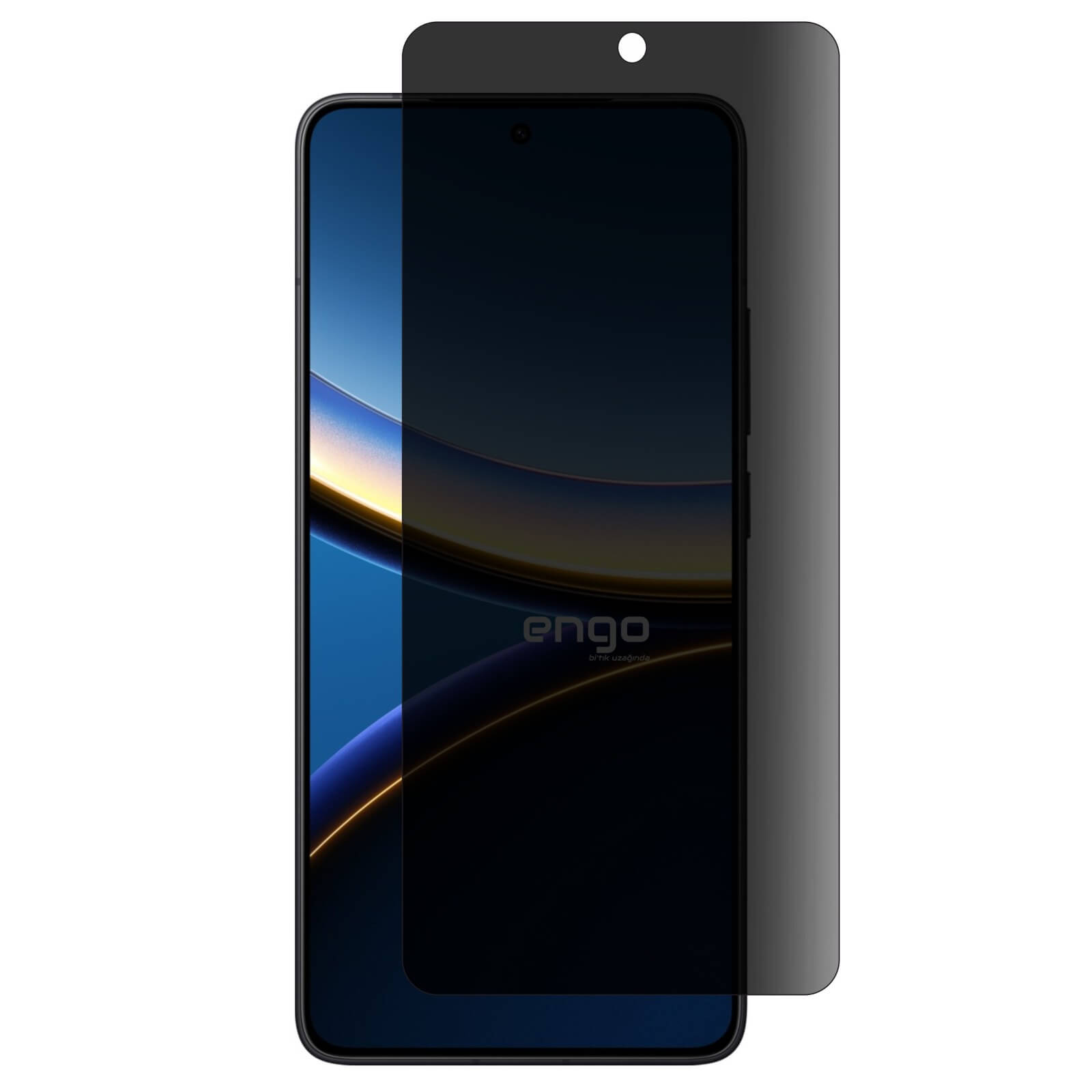 Poco F7 Pro Hayalet Ekran Koruyucu Gizlilik Korumalı Şeffaf